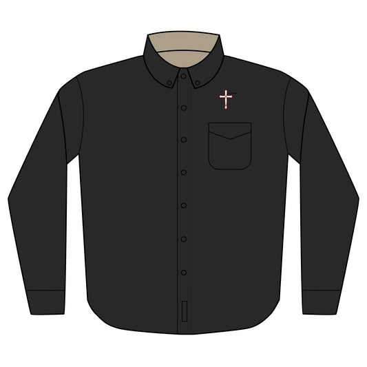 Embroidered Witness Logo Long Sleeve Shirt