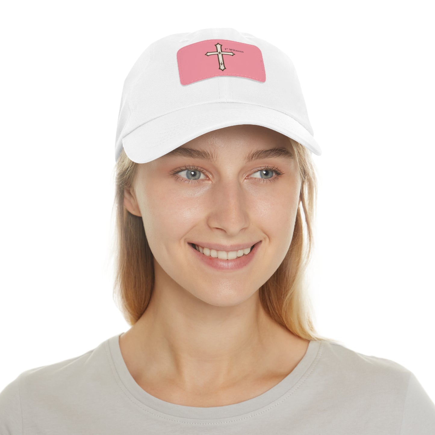 Leather Patch cross Hat — Cross Faith Baseball Cap