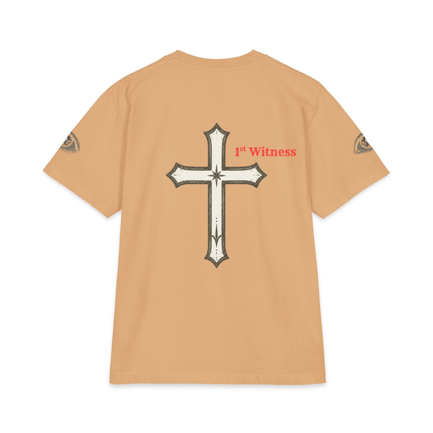 Cross T-Shirt — "1st Witness" Graphic Tee