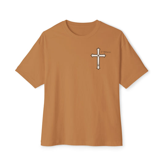 Jesus Prayer Tee — "Lord Jesus Christ, Son of God, Have Mercy on Me" Oversized Shirt