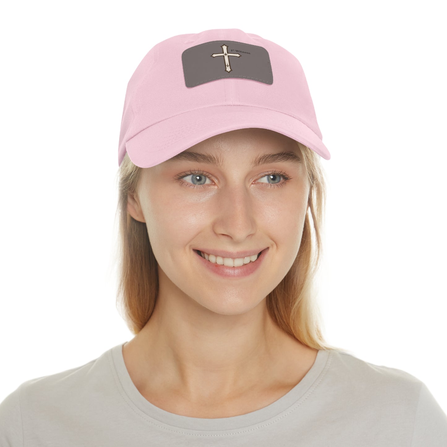 Leather Patch cross Hat — Cross Faith Baseball Cap