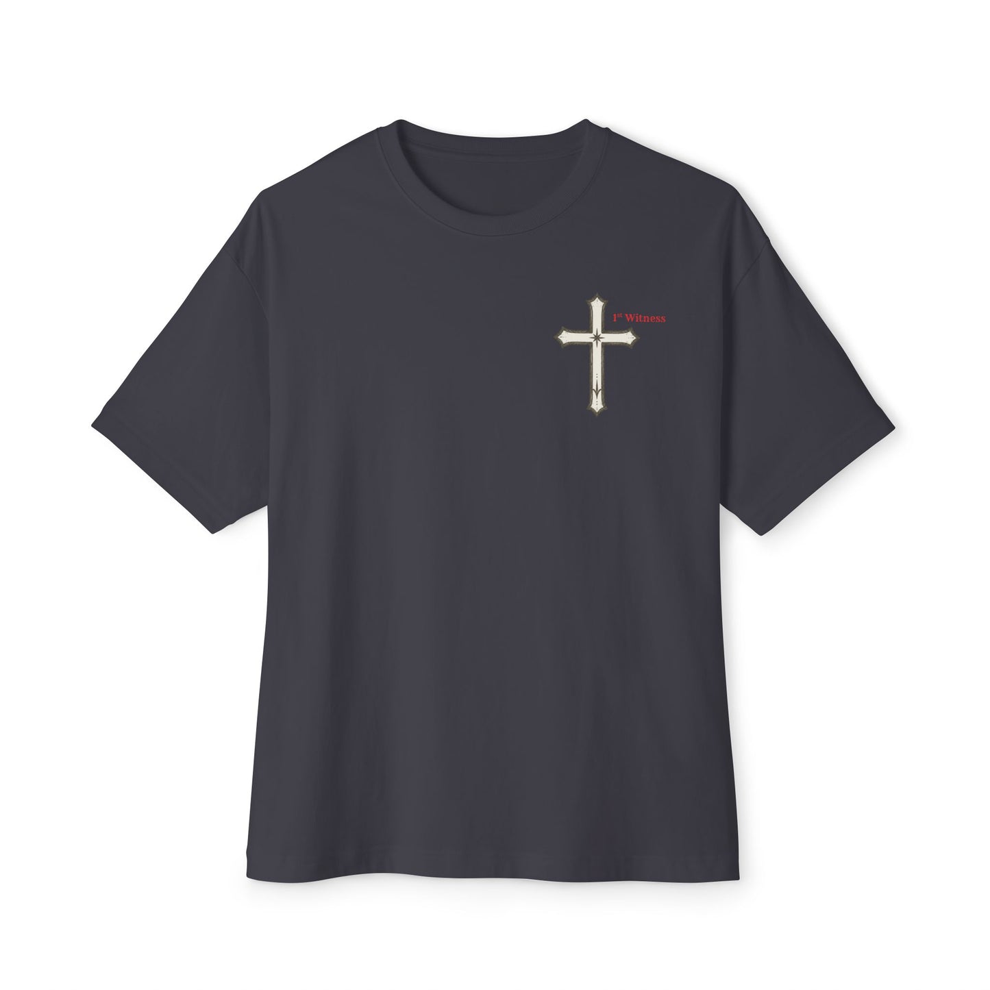 Jesus Prayer Tee — "Lord Jesus Christ, Son of God, Have Mercy On Me, A Sinner" Oversized T‑Shirt