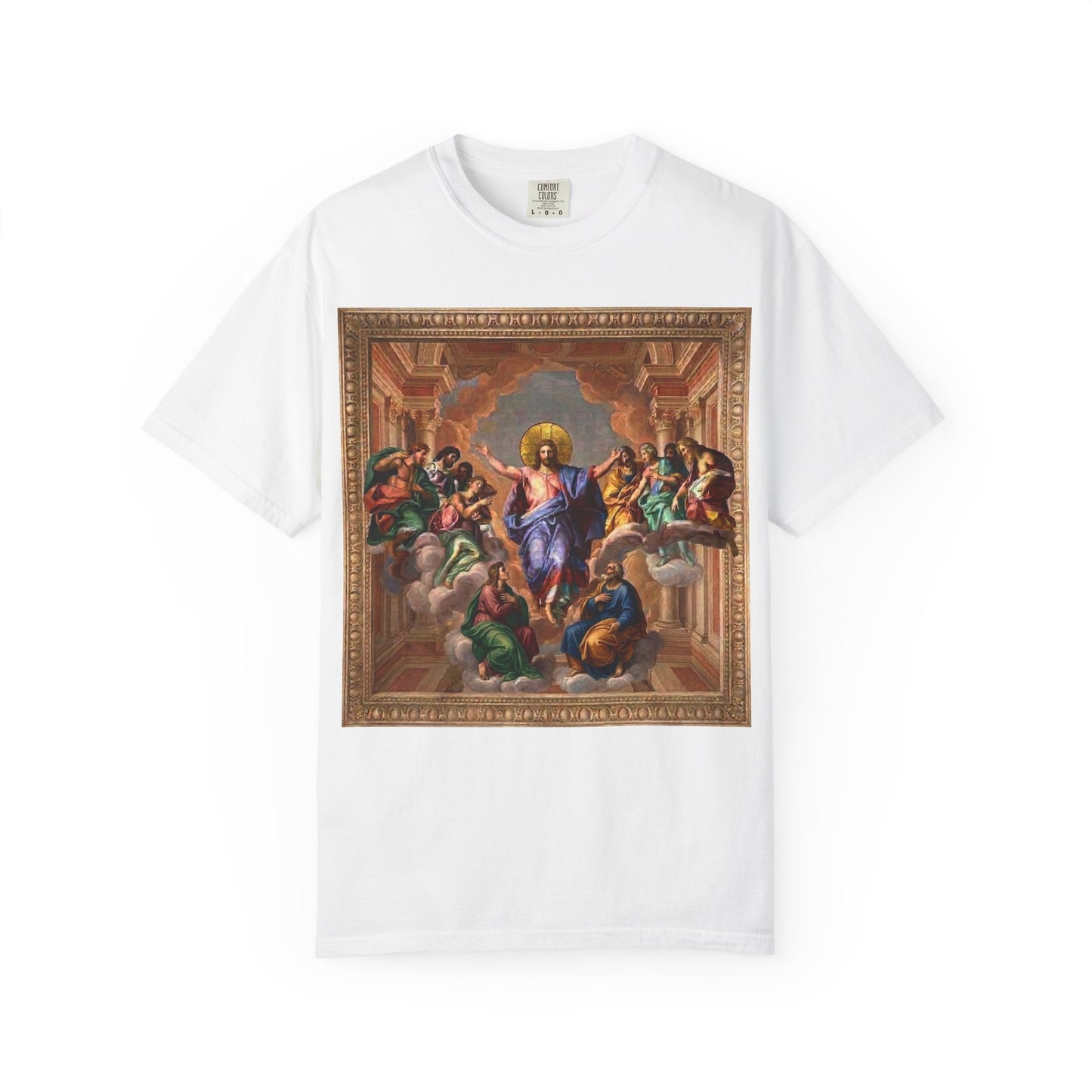 Jesus Christ, Son Of Man T-Shirt —  Christ Print with “The Way The Truth The Life” Back