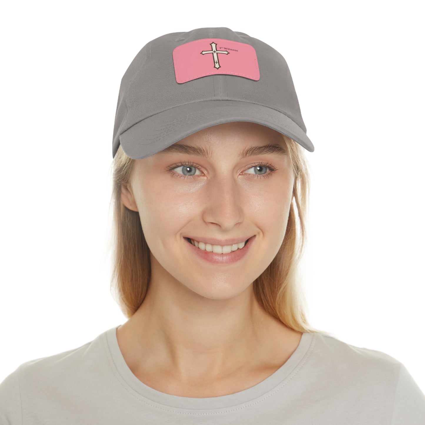 Leather Patch cross Hat — Cross Faith Baseball Cap