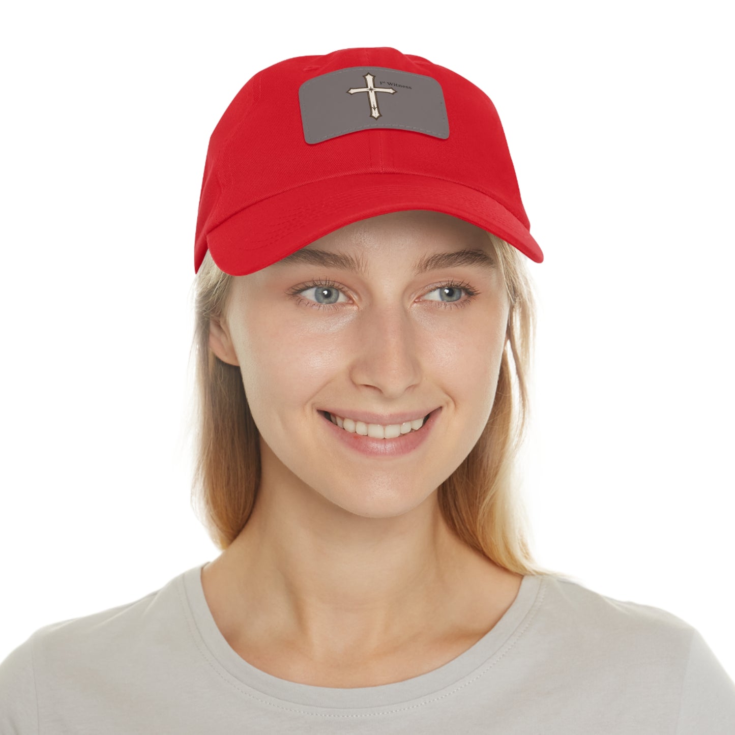 Leather Patch cross Hat — Cross Faith Baseball Cap