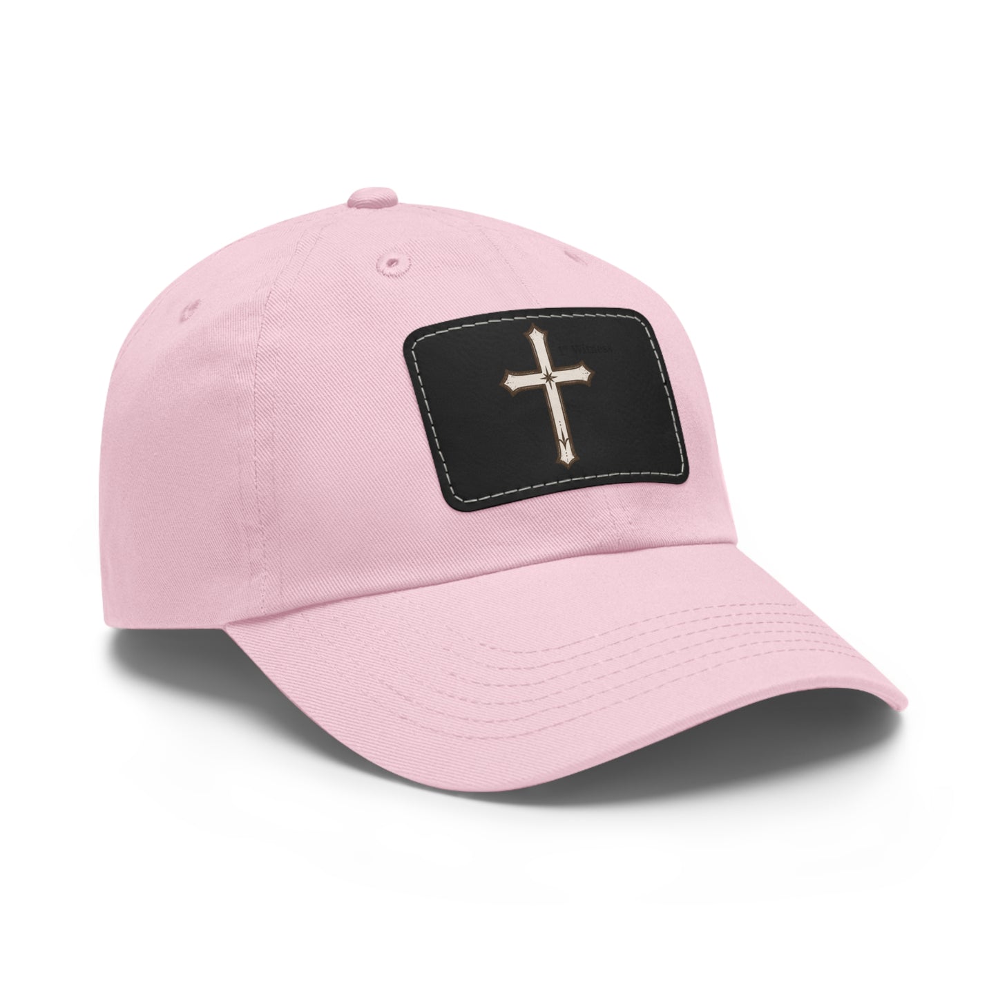 Leather Patch cross Hat — Cross Faith Baseball Cap