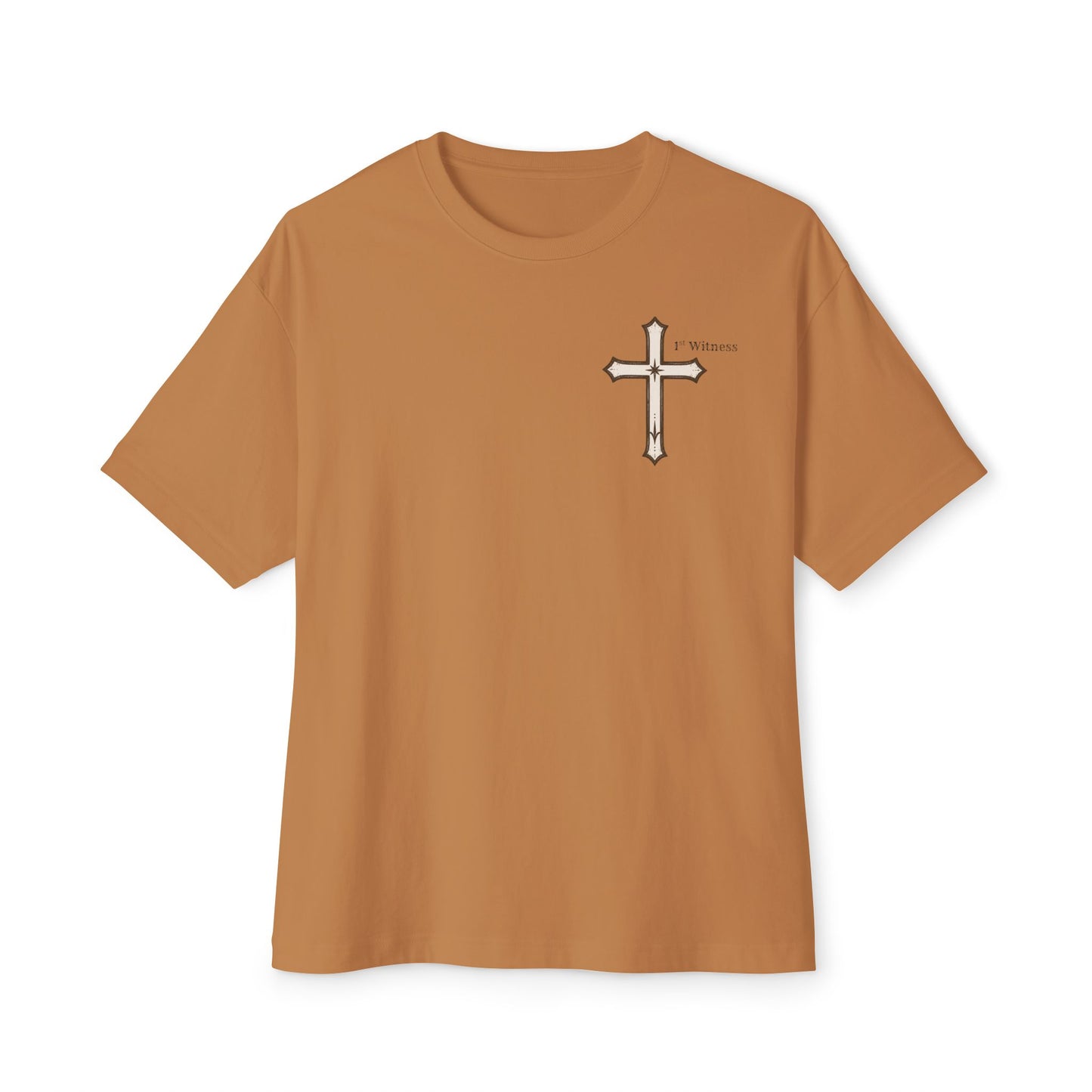 Jesus Prayer Tee — "Lord Jesus Christ, Son of God, Have Mercy on Me" Oversized Shirt