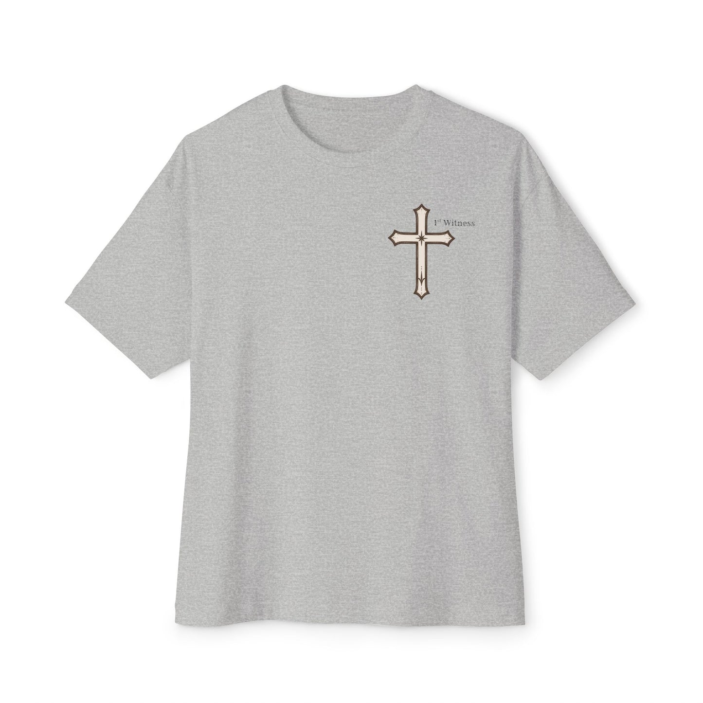 Jesus Prayer Tee — "Lord Jesus Christ, Son of God, Have Mercy on Me" Oversized Shirt