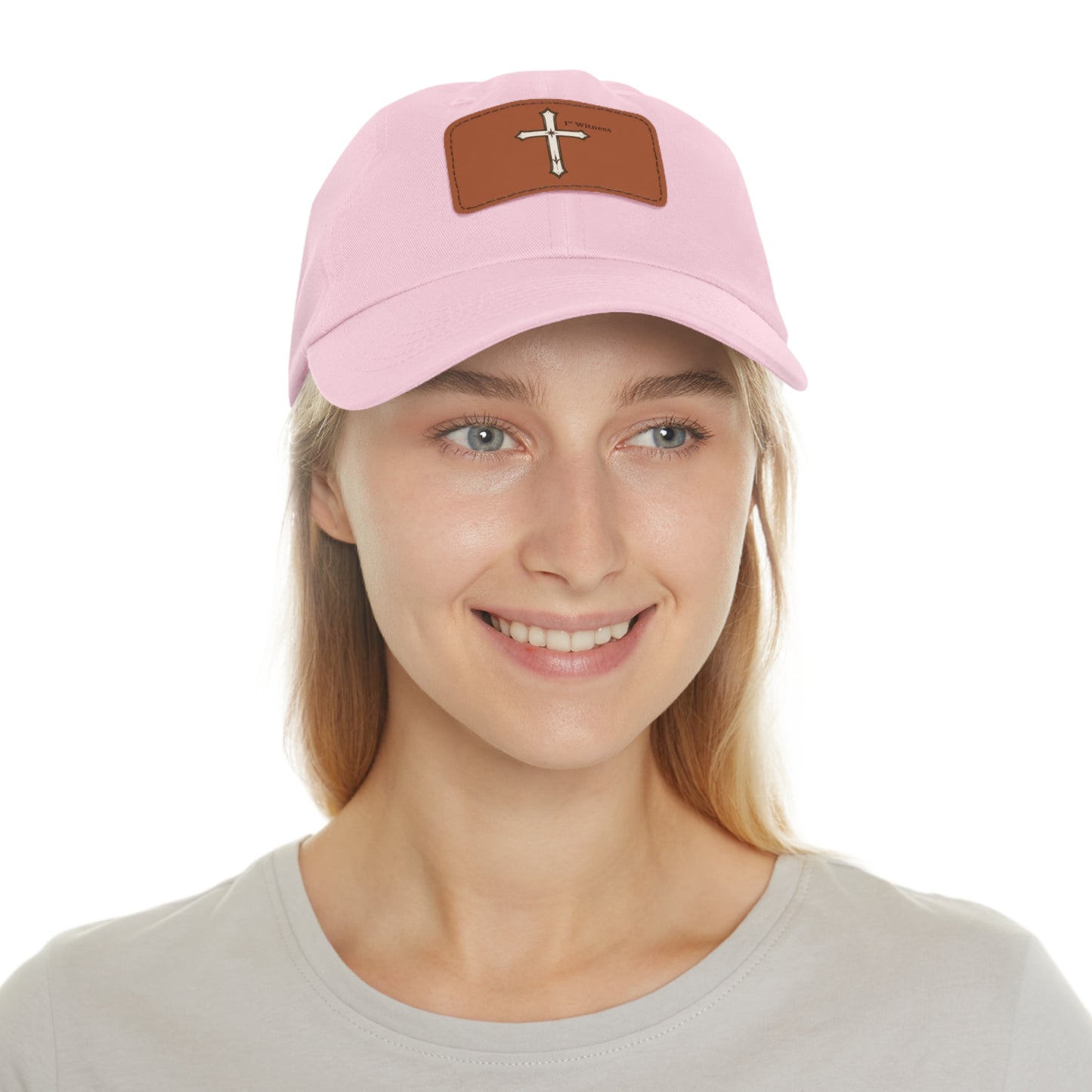 Leather Patch cross Hat — Cross Faith Baseball Cap