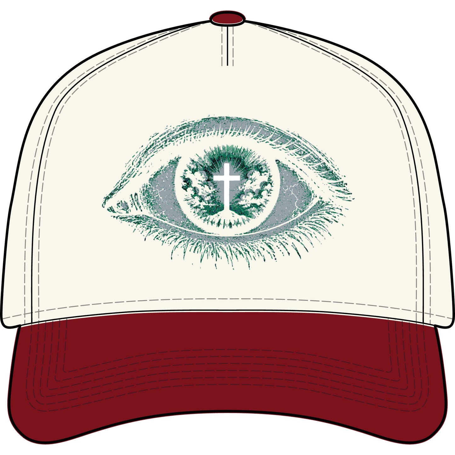 Christian Eye-Witness Two-Tone Cap