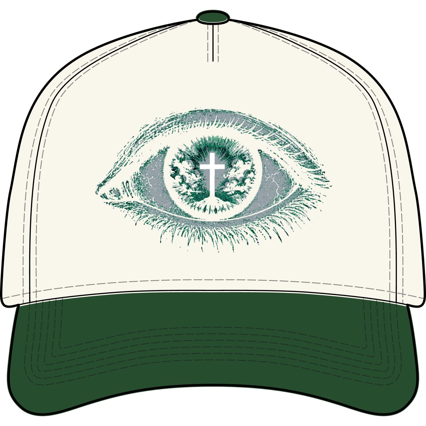 Christian Eye-Witness Two-Tone Cap