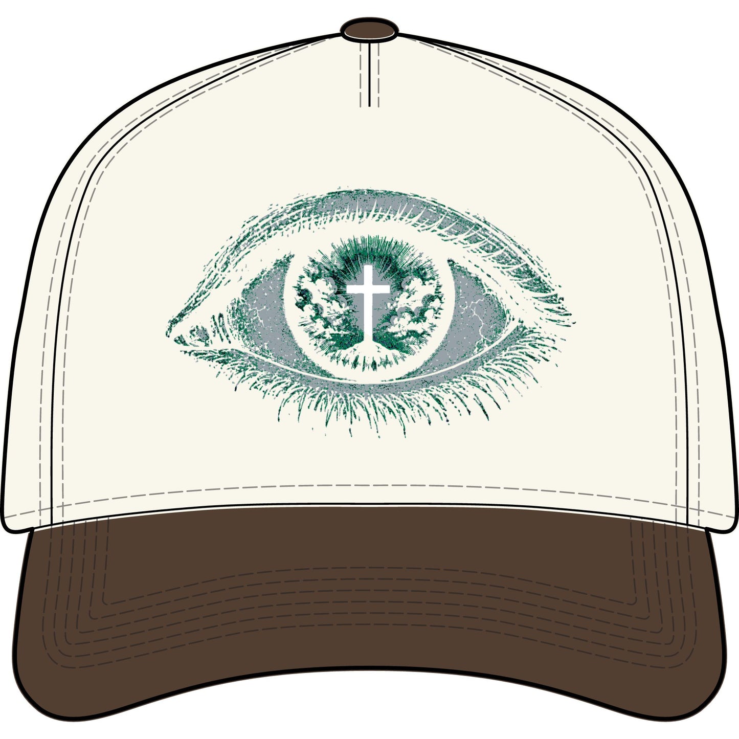 Christian Eye-Witness Two-Tone Cap