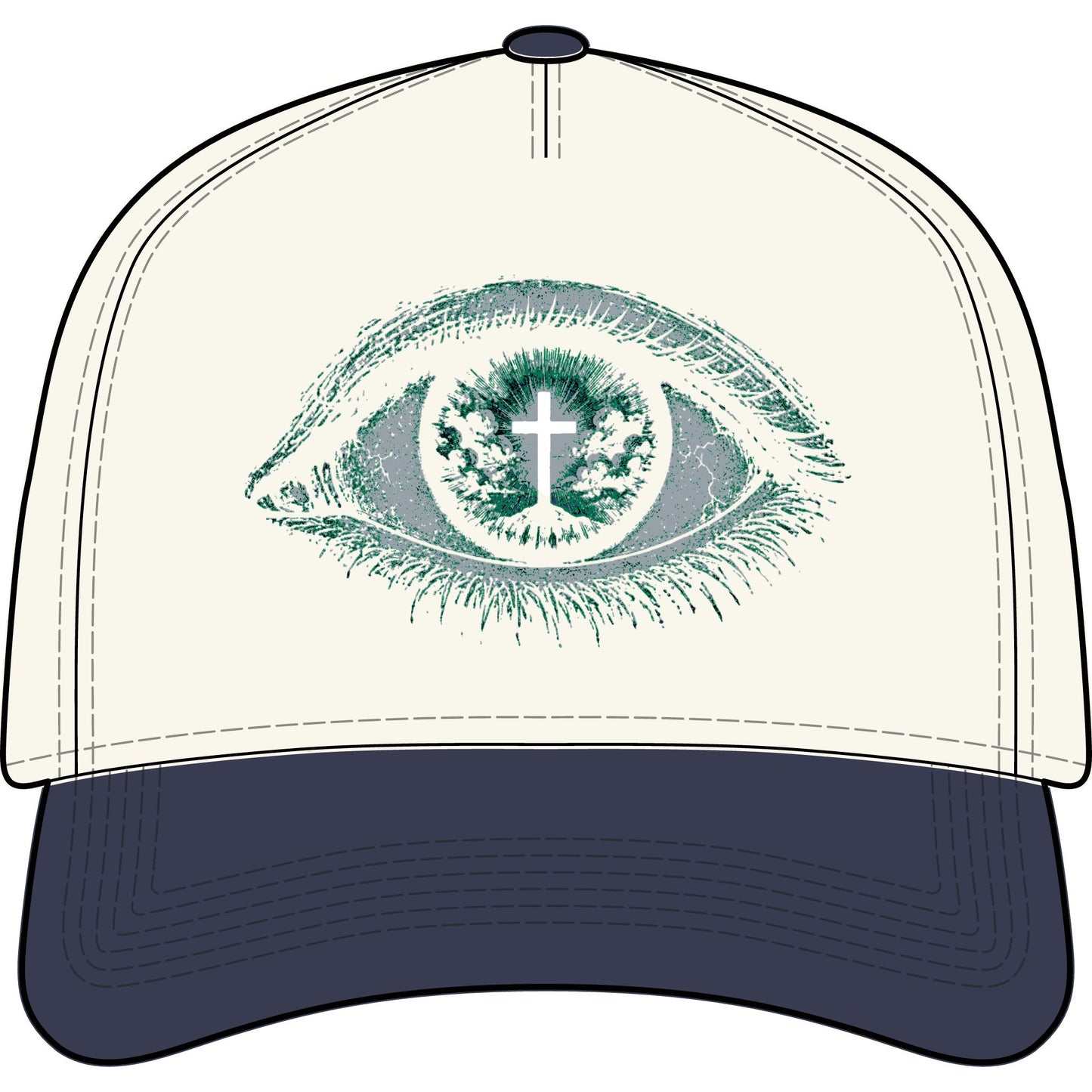 Christian Eye-Witness Two-Tone Cap